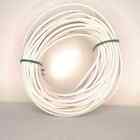 Bulk Wire: 50 Feet of 16 Gauge Electrical Wire - White, Stranded Hook-Up Wire...