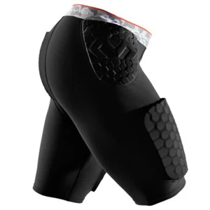 McDavid 737DD Hex Dual Density Thudd Shorts - Black - Picture 1 of 1