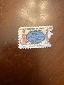 General Federation of Women's Clubs 75 Years Stamp vintage - Picture 1 of 1