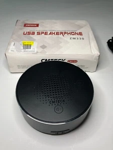 CMTECK ZM330 Speakerphone USB Microphone Speakers Omnidirectional Mic (a153) - Picture 1 of 10