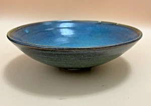 Harding Black 1964 Low Bowl with Restorations - San Antonio Texas Potter - Picture 1 of 24