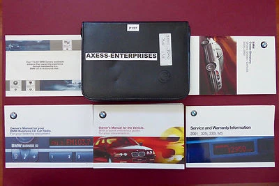 BMW E46 320i 325i 325xi 330i 330xi 2001 serie 3 manuales del propietario equipamiento de libros # P157 Foto 1 de 3
