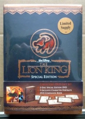 THE LION KING Special Edition Collector's DVD Box Set with Extras & Book NEW - Image 1 of 4