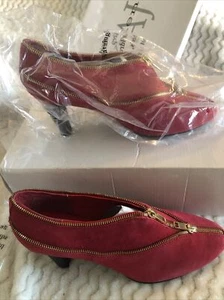 Women’s AJ Valenci shoes size 6M new with box high quality stylish heels RED - Picture 1 of 12