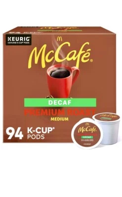 MCCAFÉ McCafe Decaf Premium Roast K-Cup Coffee Pods (94 ct.)