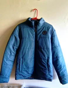 Maui & Son's Navy Puffer Jacket Men's Medium NWT - Picture 1 of 5