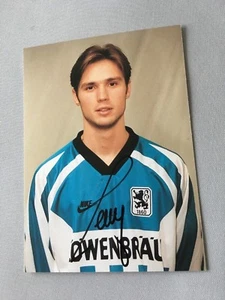 HARALD CERNY 1860 München 1995/96 signed Autogrammkarte 10 x 15  - Picture 1 of 1