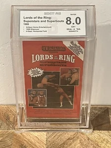 PWI Lords of The Ring Superstars Superbouts VHS Sealed Beckett 8.0 Seal A VHSDNA - Picture 1 of 5