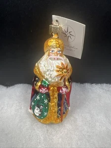 Christopher Radko Petite St. Petersburg Peter Santa Catholic Christmas Ornament - Picture 1 of 10