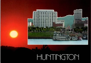 Huntington West Virginia David Harris Riverfront Park Riverboats Ohio River - Picture 1 of 2