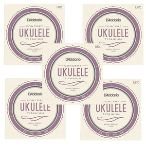 D'Addario Ukulele Strings 5 Sets Titanium Concert EJ87C - Picture 1 of 5