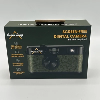 Camp Snap Screen-Free Digital Camera No Film Required - Forest Green NEW! - Image 1 of 3