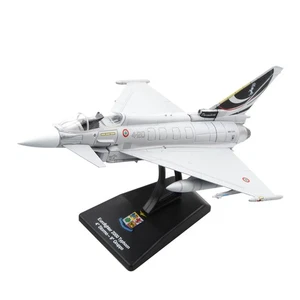 Collector Eurofighter Typhoon Model 1:100 Scale 16cm Alloy Display w Stand Gift - Foto 1 di 10
