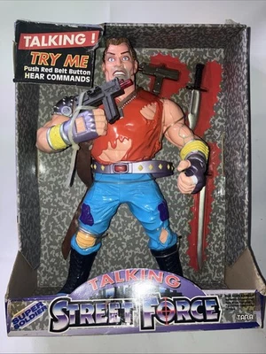 Tara Toys Super Soldier Talking Street Force Action Figure UNTESTED - Image 1 of 2