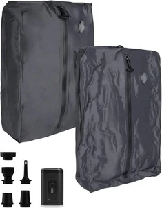 Pack de 2 Bolsas de Vacío para Viaje con Bomba de Aire, Bolsa de Compresión de Vacío Reutilizable TPU - Imagen 1 de 4
