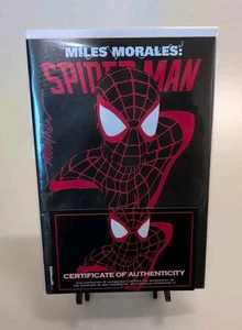 Miles Morales Spider-Man #1 Mike Mayhew Studio variante A firmato con certificato di autenticità quasi nuovo + - Foto 1 di 7