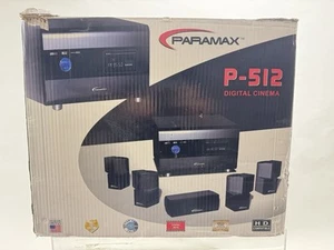 New Paramax P-513 Digital Cinema Complete Surround Sound Package Retail $2999 - Picture 1 of 16
