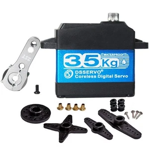 35KG Coreless Digital Motor Servo 7.4V High Speed High Torque Stainless Steel... - Picture 1 of 9