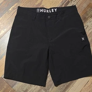 Hurley pantaloncino uomo asciugatura rapida 4 vie elasticizzato ibrido casual taglia 34 nero - Foto 1 di 3