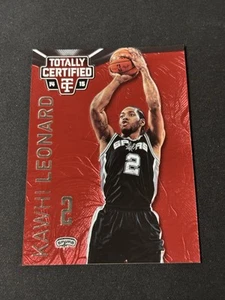 2014-15 Panini Totally Certified Platinum Red /279 Kawhi Leonard #90 Spurs - Picture 1 of 2