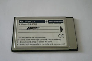 XBT MEM 02 PC CARD GROUPE SCHNEIDER TELEMECANIQUE XBTMEM02 - Imagen 1 de 1