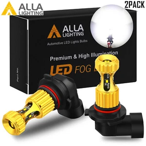 Alla Lighting Newest Design ZES LED 9140 Fog Light Bulb Replacement,Pure White - Picture 1 of 10