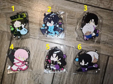 Vanitas no Carte Rubber Strap Charm The Case Study of Vanitas Keychain Keyring Cover