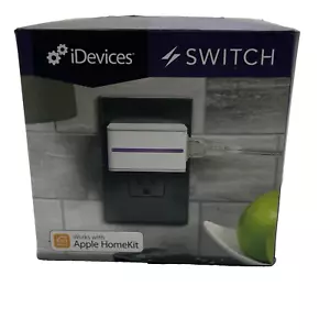 IDevice Switch IDEV0001 White WIFI Smartplug w/Energy Monitoring *READ - Picture 1 of 4