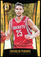 2013-14 Panini Gold Standard Rockets Basketball Card #166 Chandler Parsons