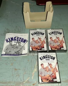 READERS DIGEST Cassette Tapes Lot of 3 THE KINGSTON TRIO Factory Sealed - Picture 1 of 4