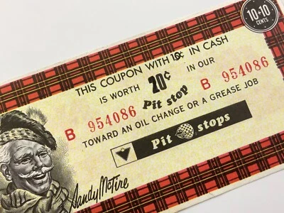 Canadian Tire Banknote 20 Cents 2 Overprint 1 Free Membership Helmet CC323 - Image 1 of 4