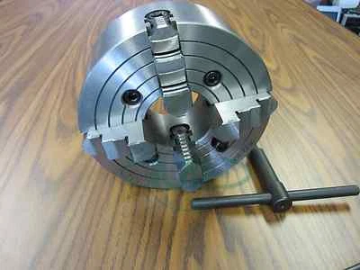 CME/SANOU 8" 4-JAW LATHE CHUCK with independent jaws #0804F0- Free Ship USA-NEW
