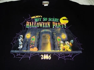 Vintage Disney World Mickeys Not So Scary Halloween Party T-shirt-pre-owned2006 - Picture 1 of 4