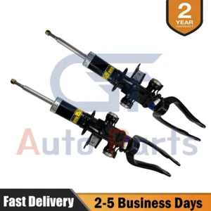 2x Front Shock Absorbers w/EDC For BMW F01 F02 F07 F10 535i 740Ld 750i xDrive - Picture 1 of 7