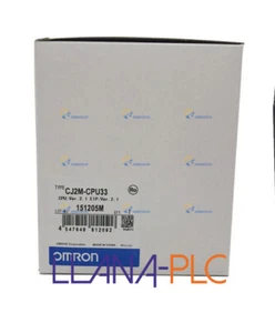 1pcs Omron Brand New CJ2M-CPU33 CJ2MCPU33 PLC New IN BOX Expedited Shipping - Picture 1 of 2