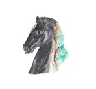 Natural Colombian Emerald Horse Sculpture Rough Crystal Specimen