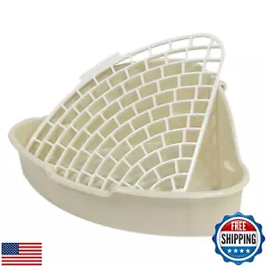 Cage Potty Trainer Corner Litter Box for Small Animals Hamster Rabbit Guinea - Picture 1 of 5