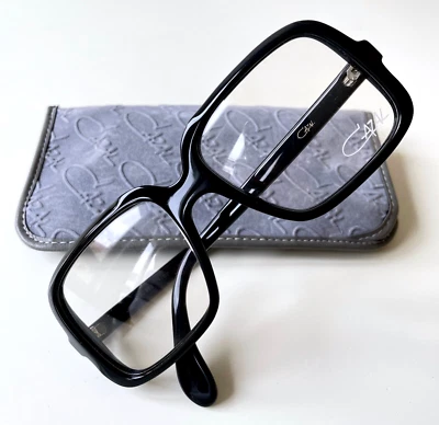 CAZAL 603 col 1 black eyeglasses W.Germany MEDIUM 634 603 607 B-Boy 1970s - Bild 1 von 4
