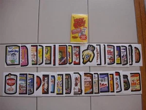 SALE WACKY PACKAGES NEW OS 5 OLD SCHOOL SERIES 5 SET 33 TAN BACKED CARDS ON SALE - Picture 1 of 1