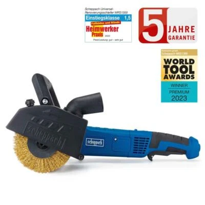 Scheppach Schleifmaschine MRS1300 Satiniermaschine Bürstenschleifer 1300W - Bild 1 von 4