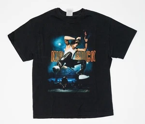 T-shirt vintage Kid Rock 2004 Tour Tennessee River media double face treno del dolore - Foto 1 di 17
