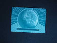2013 Topps Star Wars Galactic Files Yavin 4 Cyan Printing Plate #1/1