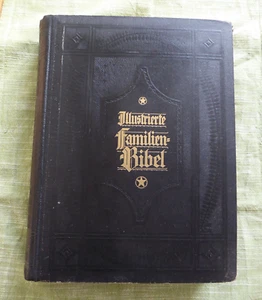 Große Illustrierte Familien-Bibel, 2 Bände, Prof. Dr. Delitsch, Pfarrer Schuch - Bild 1 von 11