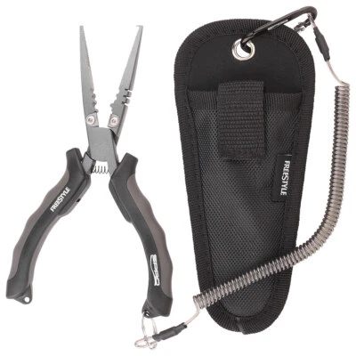 SPRO FreeStyle | Plier 18 vielseitige Angelzange 18cm inkl. Tasche Zange Tool - Bild 1 von 4