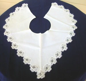 Lot of 2 Vintage 1930's Lace Collars, 1/w snap closure. True Vintage - Picture 1 of 7