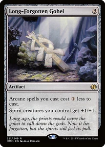 Long-Forgotten Gohei NM Modern Masters MTG Magic the Gathering Artifact Eng Card - Picture 1 of 1