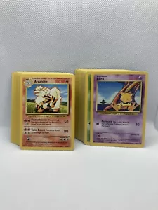 Complete Pokemon Base Set Commons And Uncommons NM-PL Authentic Vintage - Picture 1 of 2