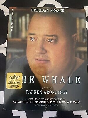 The Whale Blu-Ray With Slipcover .No Digital Free Ship, BOGO 20% OFF • 15.49$