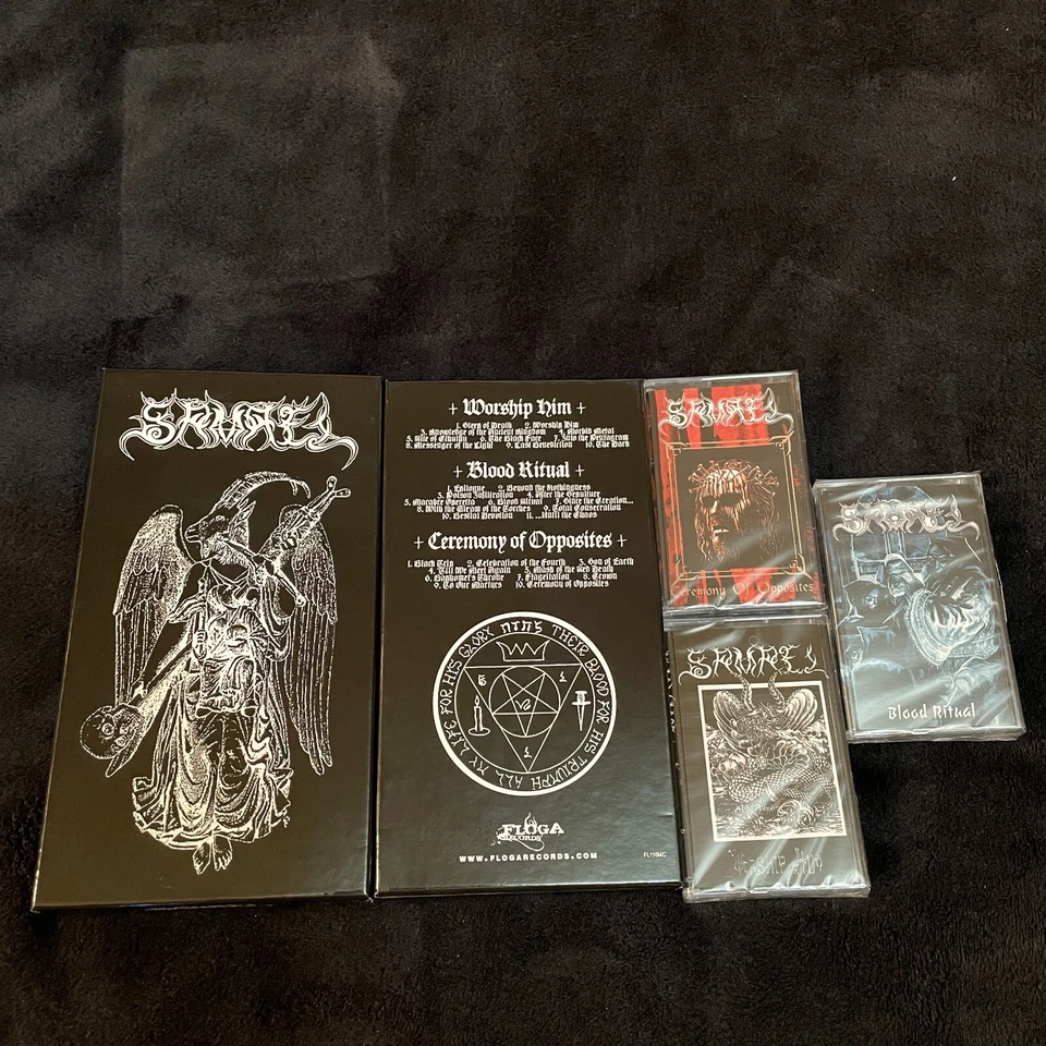 Samael – Worship Him - Blood Ritual - Ceremony Of Opposites Tape Box Set 2015 - Image 1 of 4