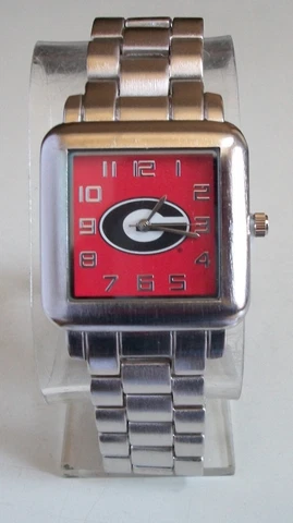 Men's/Women's Georgia Bulldog College Team Fashion Casual Licensed Watch Cover